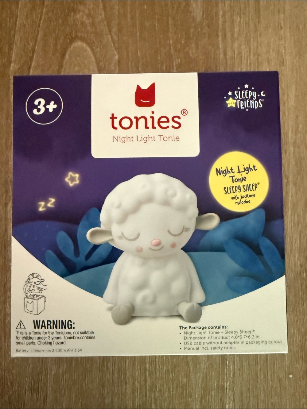 Tonies Sleepy Friends: Sleepy Sheep Night Light Bedtime Music NEW!